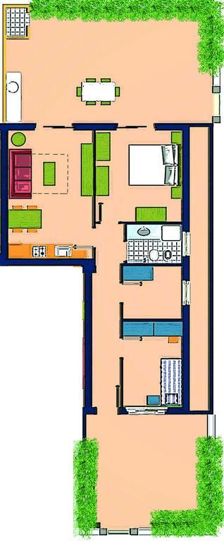 เรซิเดนเช เด มาร์จี Aparthotel ตอร์เรฟาโร ภายนอก รูปภาพ